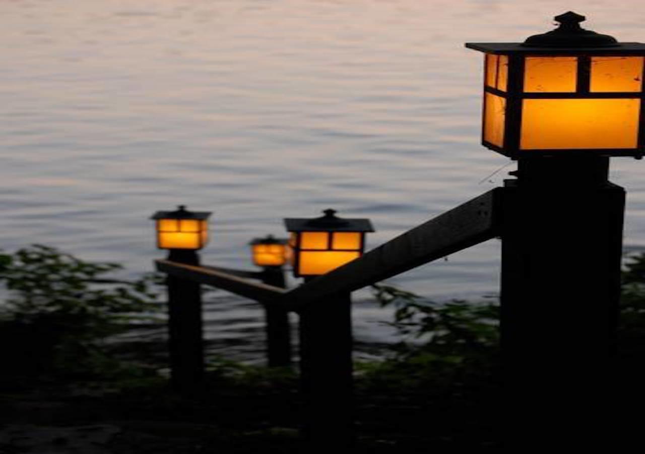 The Elms Waterfront Cottages Lake Luzerne 외부 사진